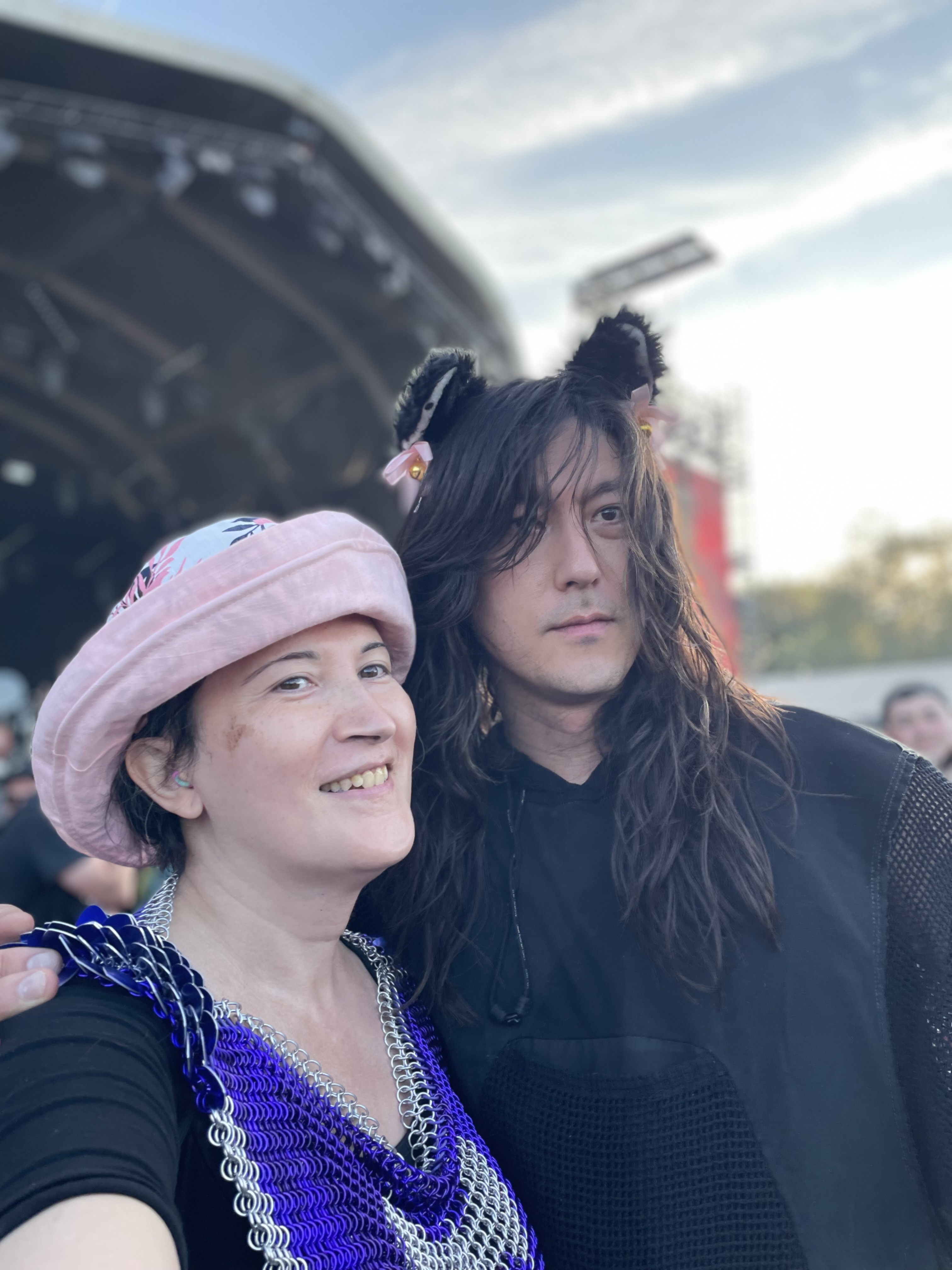 Portrait de Jena et John Famiglietti de HEALTH, pris par mon époux·e